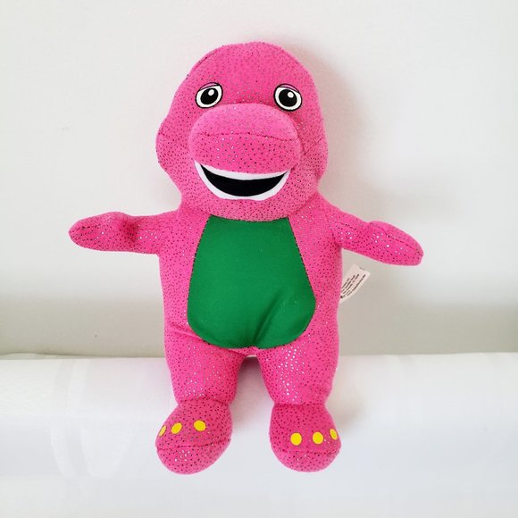 Barney The Dinosaur 7" Plush Stuffed Toy Dinosaur - Picture 1 of 7